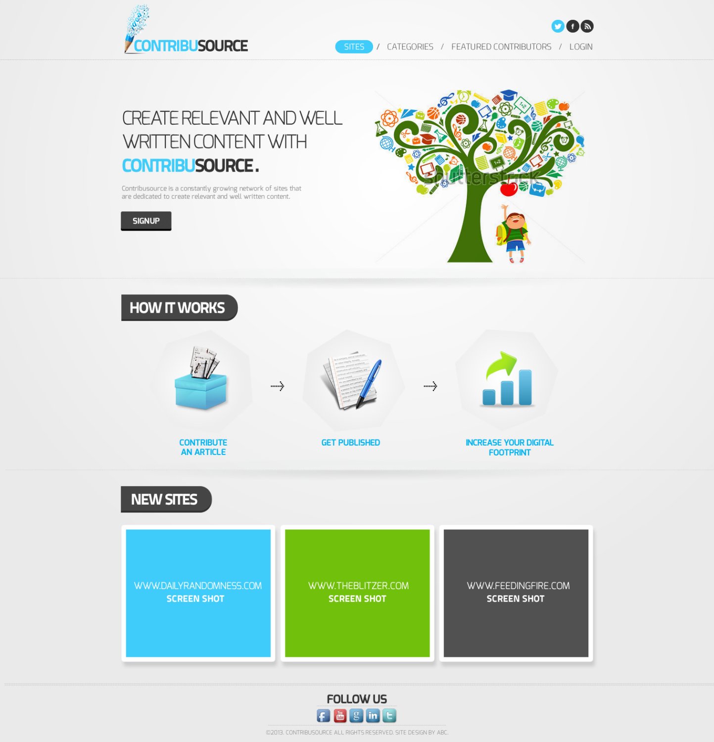 Web Design by TechWise for Contribusource | Design #2003879