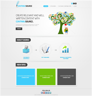 Diseño Web por TechWise para Contribusource | Diseño: #2003879