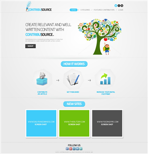 Contribusource Web Design Project | Web Design par TechWise