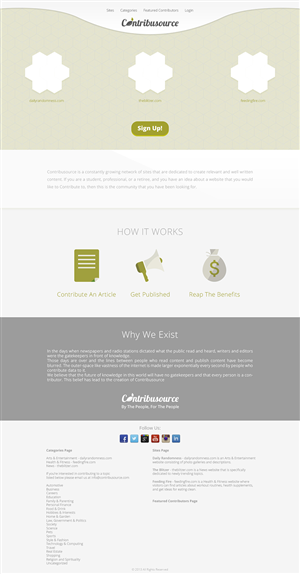 Diseño Web por studio-sfp.com para Contribusource | Diseño: #1980107