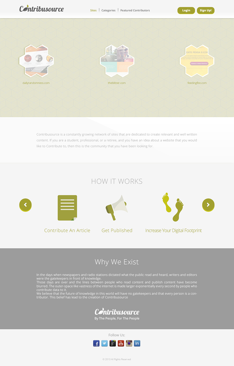 Web Design by studio-sfp.com for Contribusource | Design #1988497