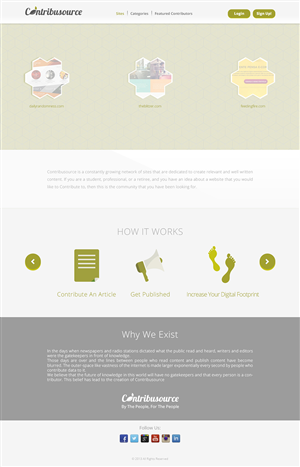 Diseño Web por studio-sfp.com para Contribusource | Diseño: #1988497