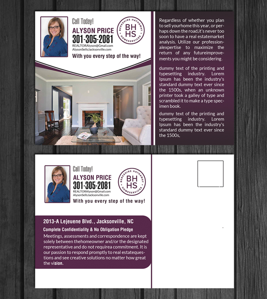 Postcard Design by debdesign for this project | Design: #8419163