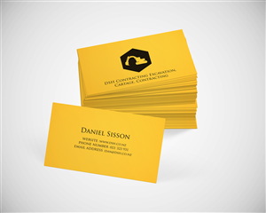 Business Card Design by medhoover