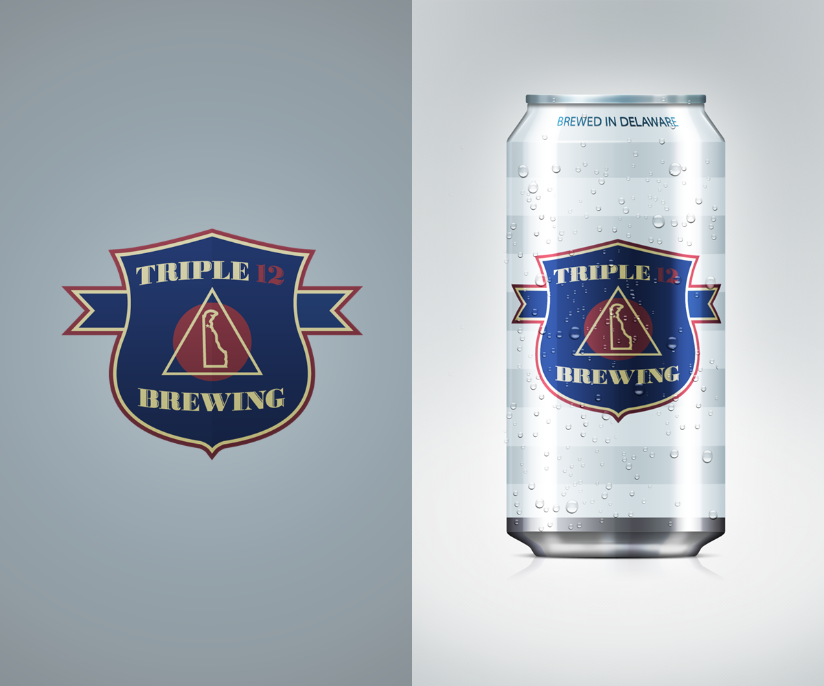 Logo Design by professeurabh for Triple 12 Brewing | Design #1973699