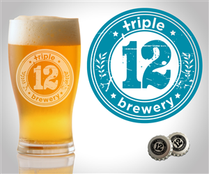 Logo-Design von Keane Designs für Triple 12 Brewing | Design: #2091205