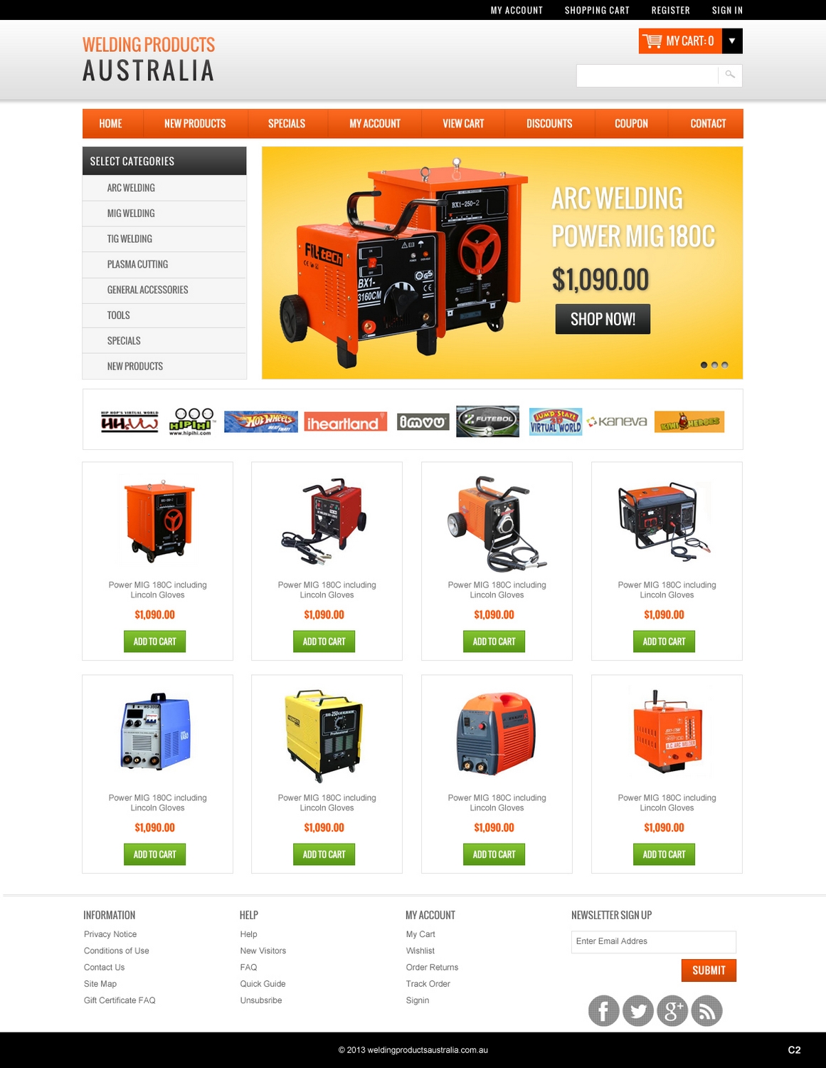 Diseño Web por pb para Hunter Valley Welding Hire pty ltd | Diseño #1984549