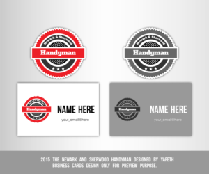Logo Design by Yafeth T. B. for Newark & Sherwood Handyman | Design: #8461755
