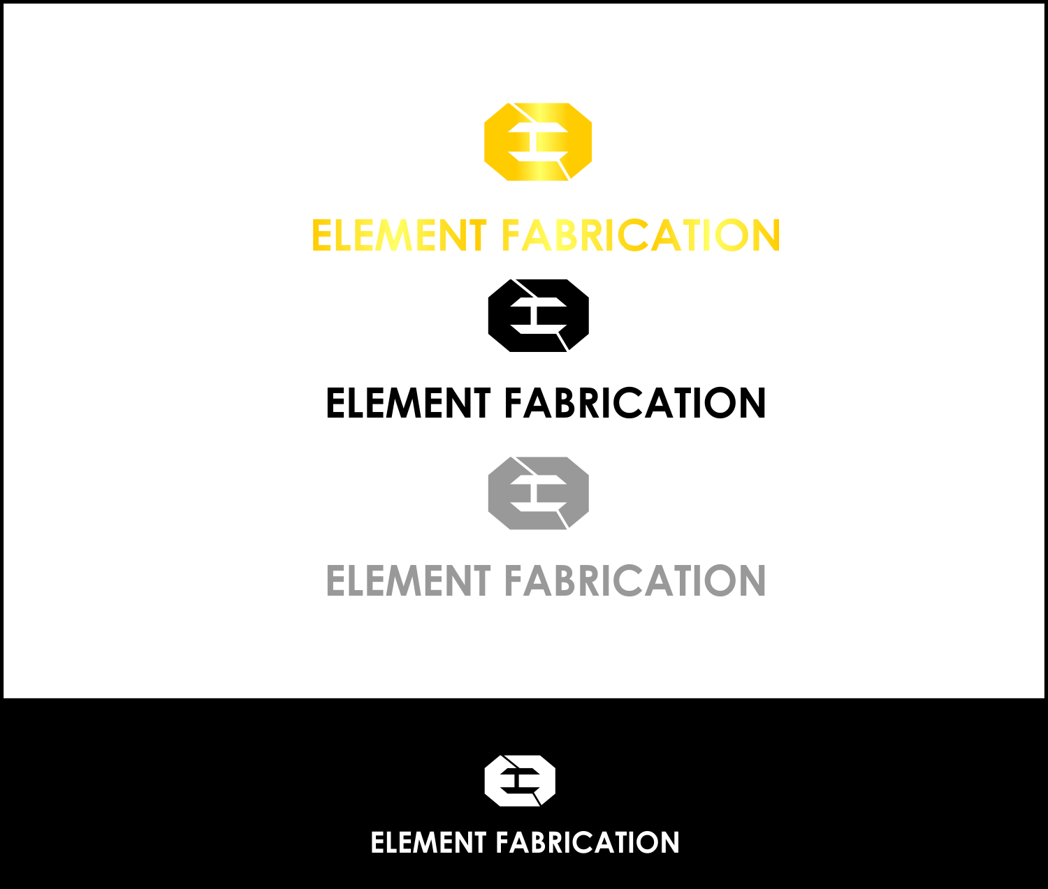 Logo Design by JM GRAPHICS for Element Fabrication | Design #8481254