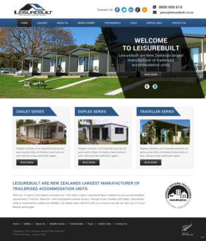 Diseño Web por pb para David Williams | Diseño: #8506960