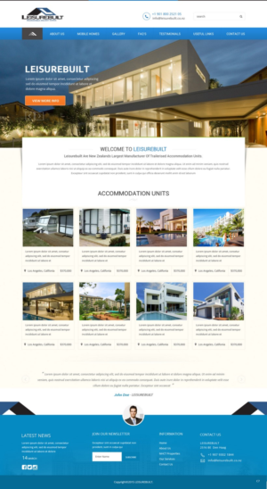 Diseño Web por pb para David Williams | Diseño: #8510488