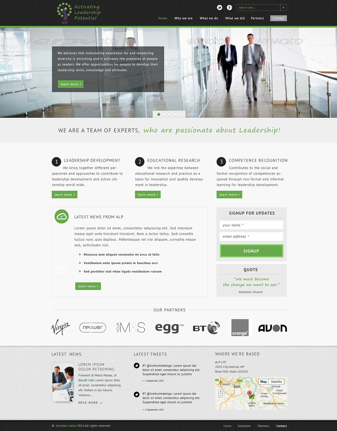 Diseño Wordpress por tinthumb para ALP | Diseño #2033933