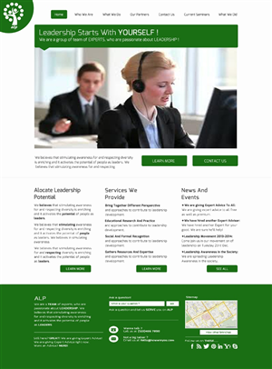 Wordpress Design by Oxygen Creatives