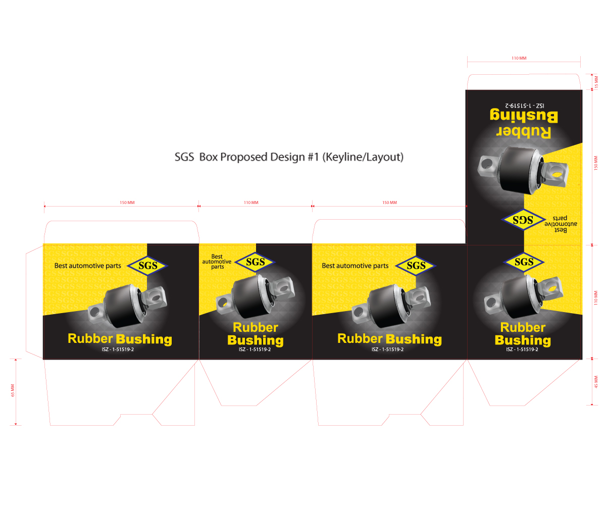 Design Emballage par viccap2002 pour SGS Rubber | Design #2040228
