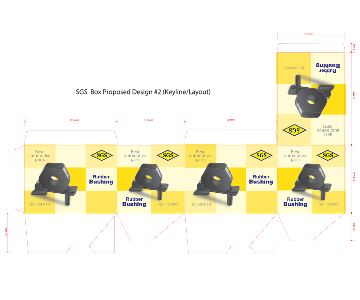 Packaging Design by viccap2002 for SGS Rubber | Design #2040532