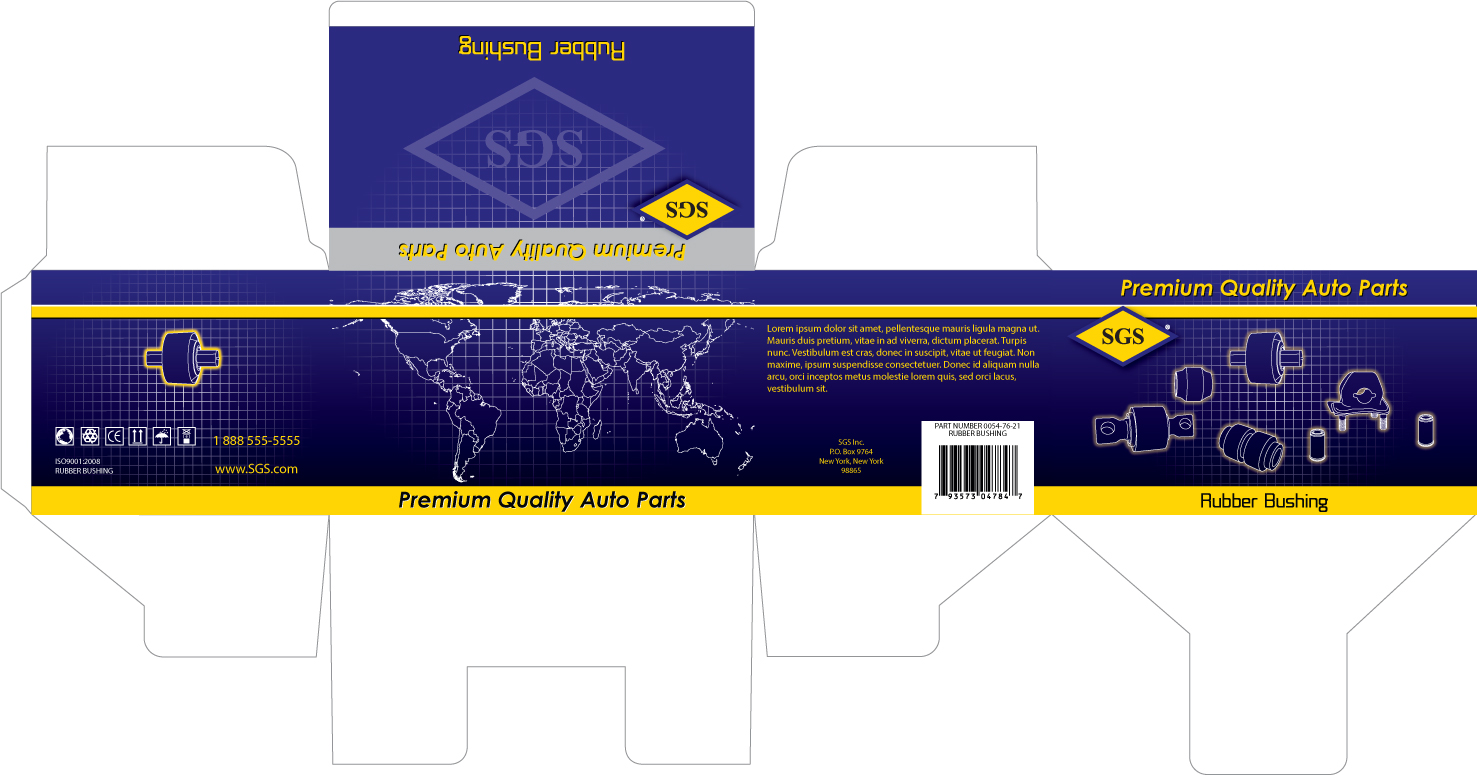 Packaging Design by Kings Bishop Design for SGS Rubber | Design #1985597