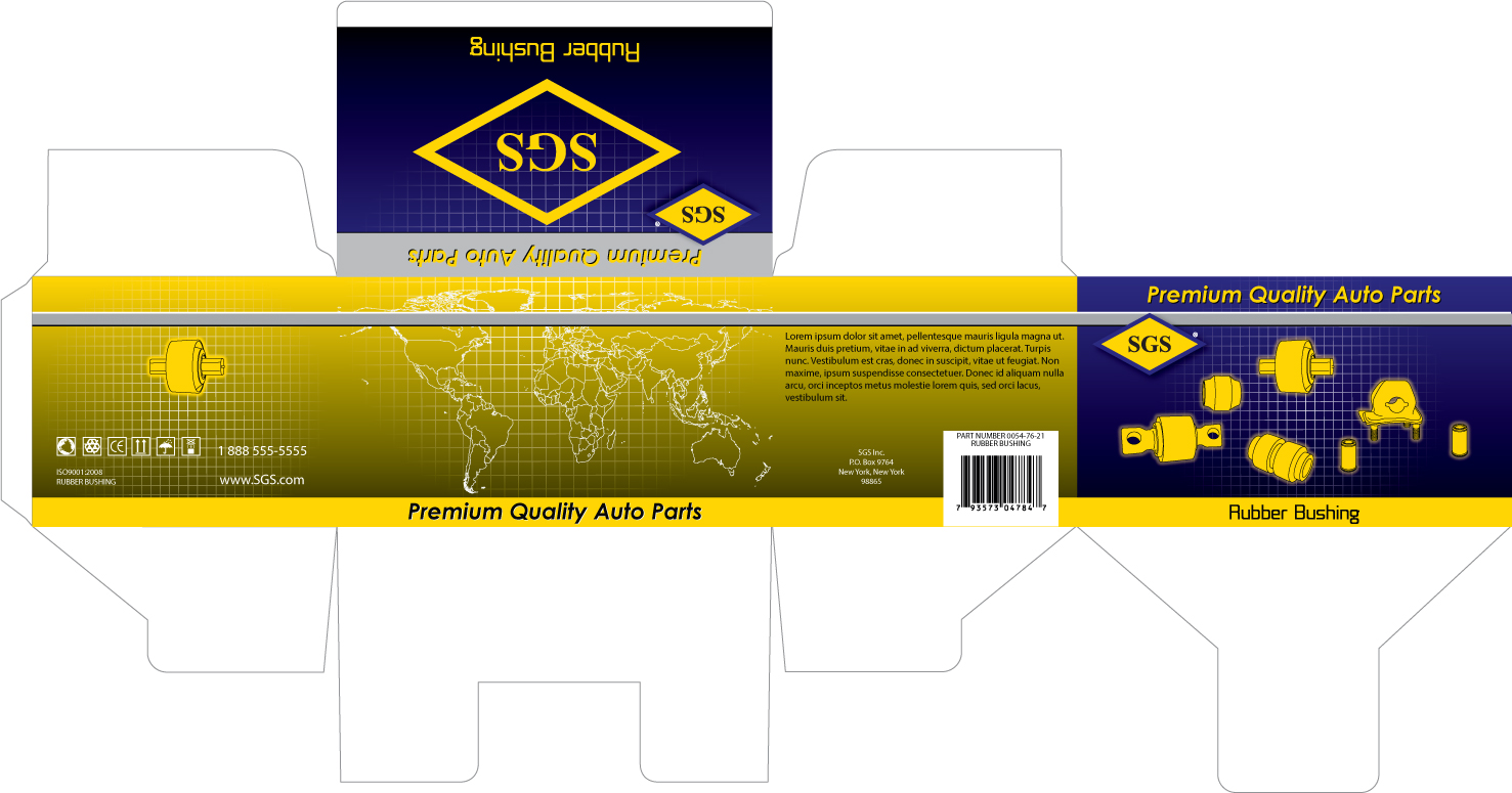 Packaging Design by Kings Bishop Design for SGS Rubber | Design #1996175