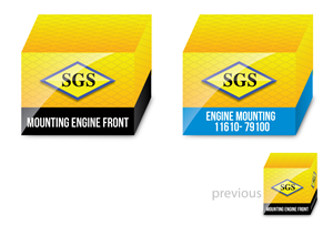 SGS Rubber, Best Automotive rubber spare parts | Verpackungs-Design von JCR