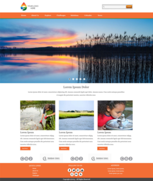 Web Design par kranthi.siriit pour Water Words That Work LLC | Design #8386551