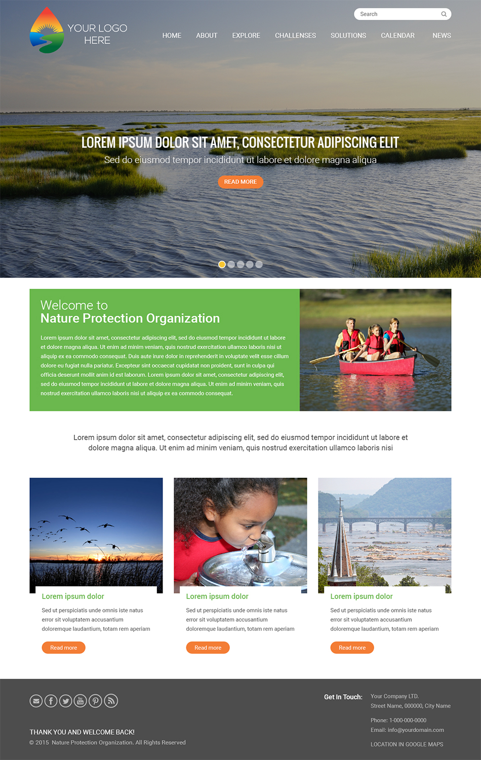 Web Design by RupalTechno for Water Words That Work LLC | Design #8398334