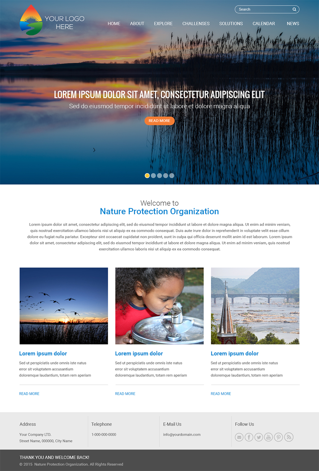 Web Design by RupalTechno for Water Words That Work LLC | Design #8398351