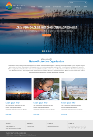Web Design par RupalTechno pour Water Words That Work LLC | Design #8398351
