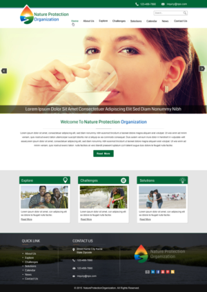Web Design by harmi_199 for Water Words That Work LLC | Design: #8392763