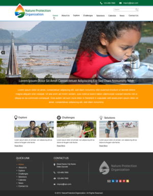 Web Design by harmi_199 for Water Words That Work LLC | Design: #8392772