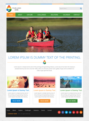 Web Design by rightway for Water Words That Work LLC | Design: #8392715