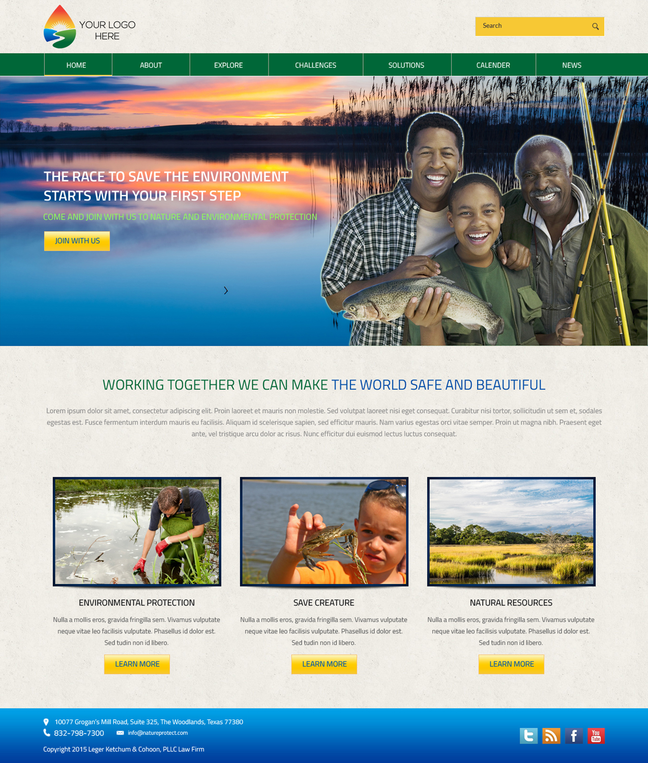 Web Design by SJ-Designer for Water Words That Work LLC | Design #8385368