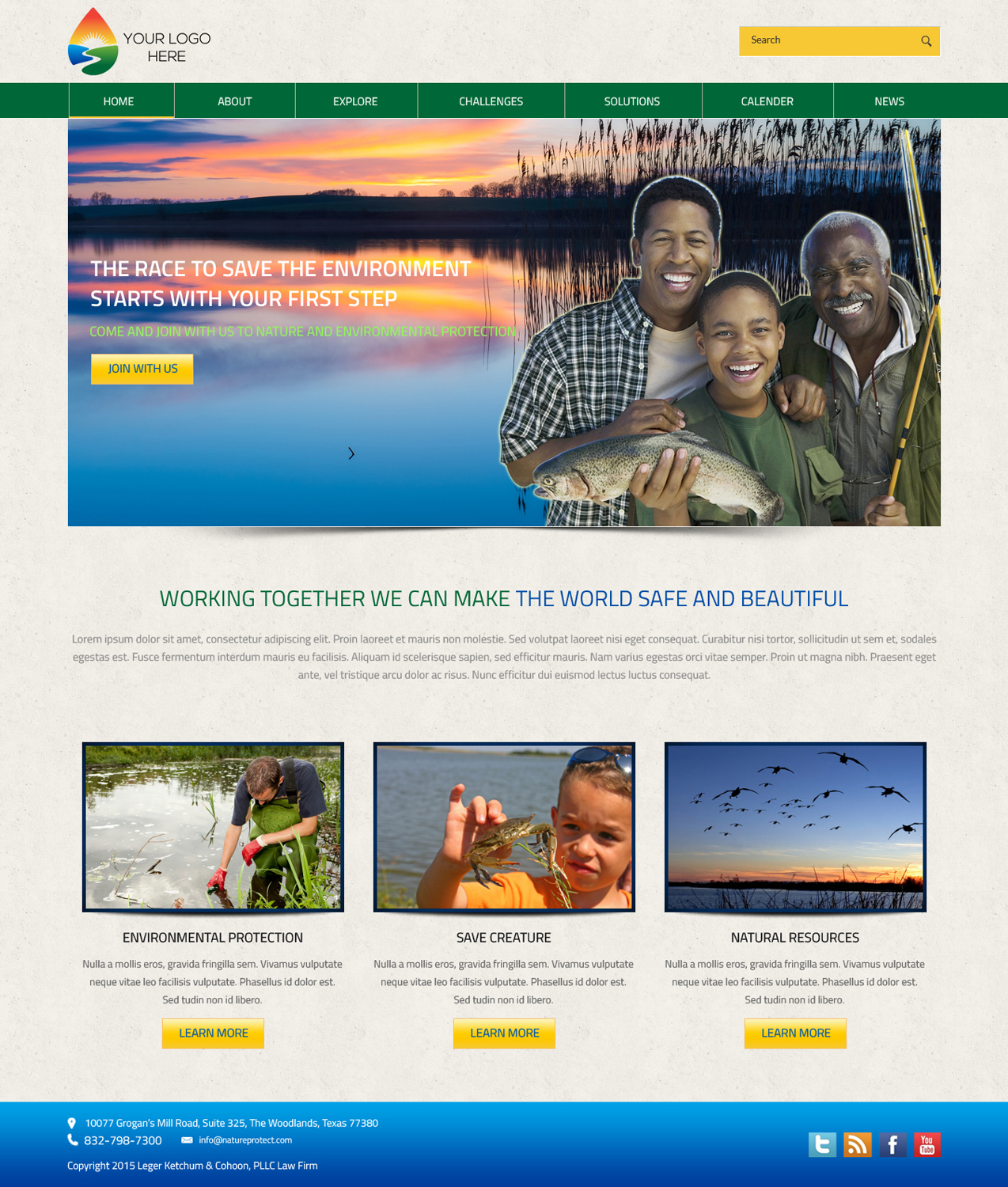 Web Design by SJ-Designer for Water Words That Work LLC | Design #8385369