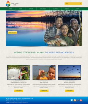 Web Design by SJ-Designer for Water Words That Work LLC | Design: #8385369