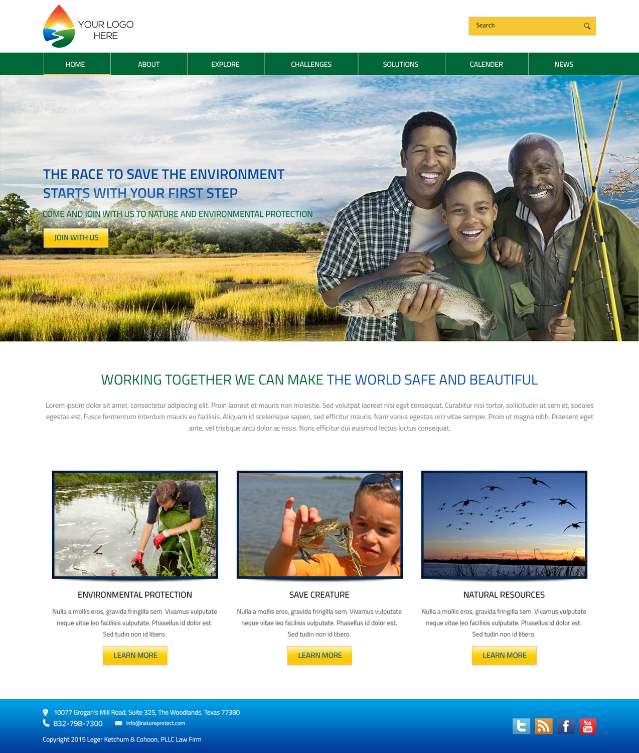 Web Design by SJ-Designer for Water Words That Work LLC | Design #8385371