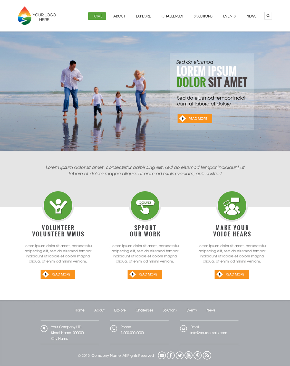 Web Design by RupalTechno for Water Words That Work LLC | Design #8409979