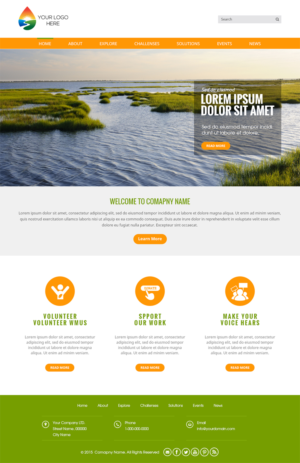 Web-Design von RupalTechno für Water Words That Work LLC | Design: #8410410