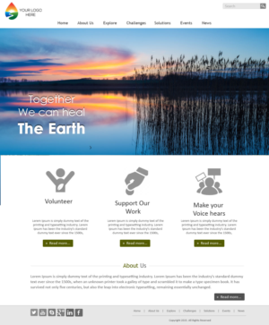 Web Design by DK Designs for Water Words That Work LLC | Design #8404077