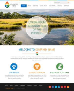 Web-Design von rightway für Water Words That Work LLC | Design: #8391901