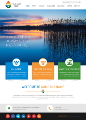 Web-Design von rightway für Water Words That Work LLC | Design: #8391904