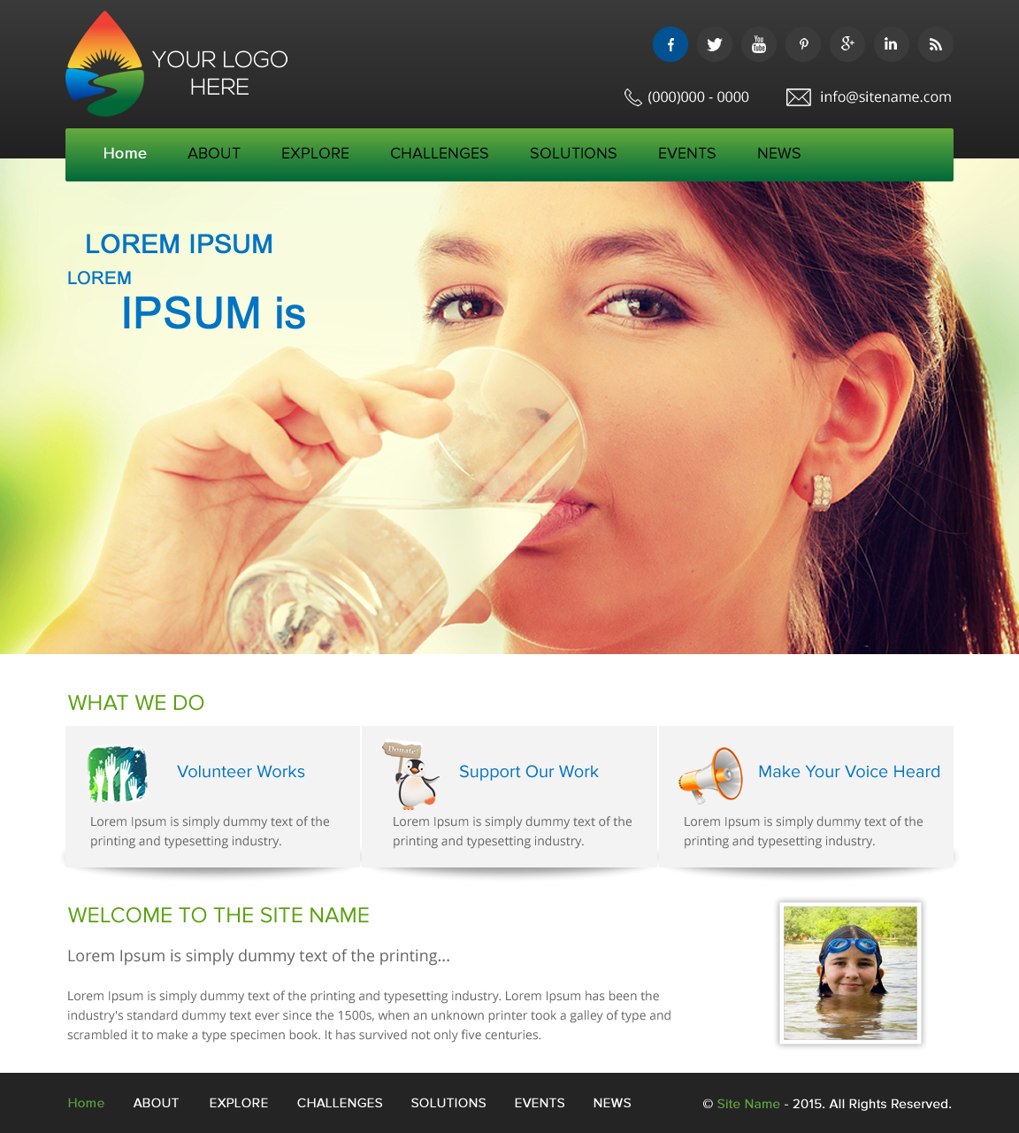 Web-Design von rightway für Water Words That Work LLC | Design #8391968