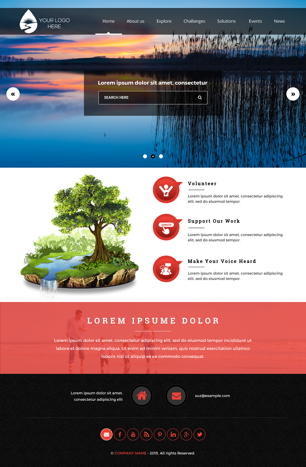 Web Design by rightway for Water Words That Work LLC | Design #8392000