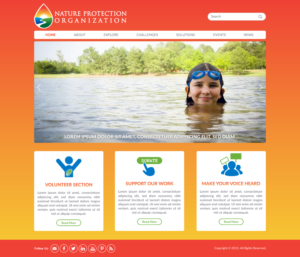 Web-Design von Max Rayne für Water Words That Work LLC | Design: #8396174