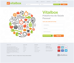 Web Design by wahyunurcahyadi for SeaBee Ventures | Design: #2153315