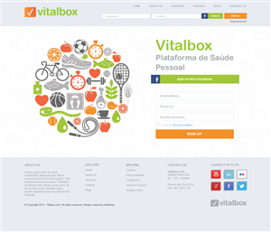 Web Design by wahyunurcahyadi for SeaBee Ventures | Design: #2163393