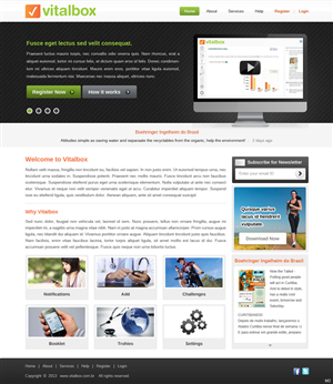 Web Design by pb for SeaBee Ventures | Design: #1972747