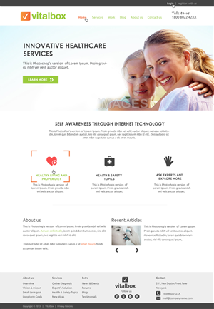 Web Design by WirePaper for SeaBee Ventures | Design: #1991535