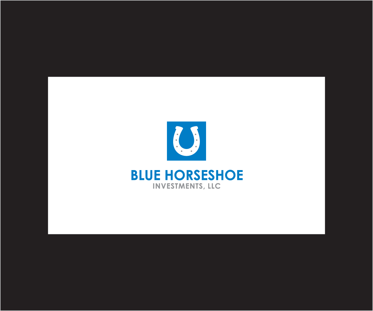 Diseño de Logo por bijuak para Blue Horseshoe Investments, LLC  | Diseño #8386826