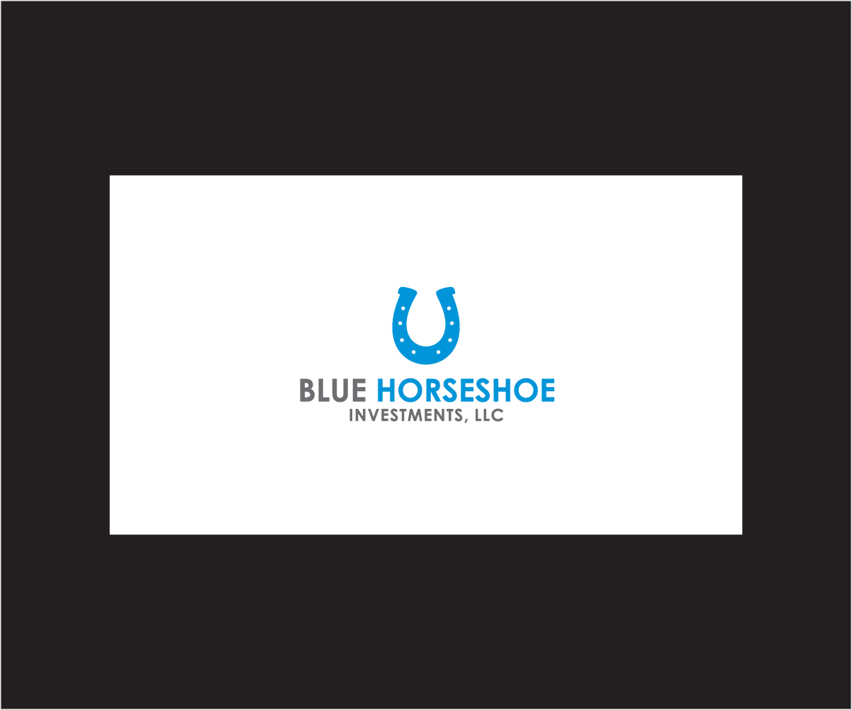 Diseño de Logo por bijuak para Blue Horseshoe Investments, LLC  | Diseño #8386835