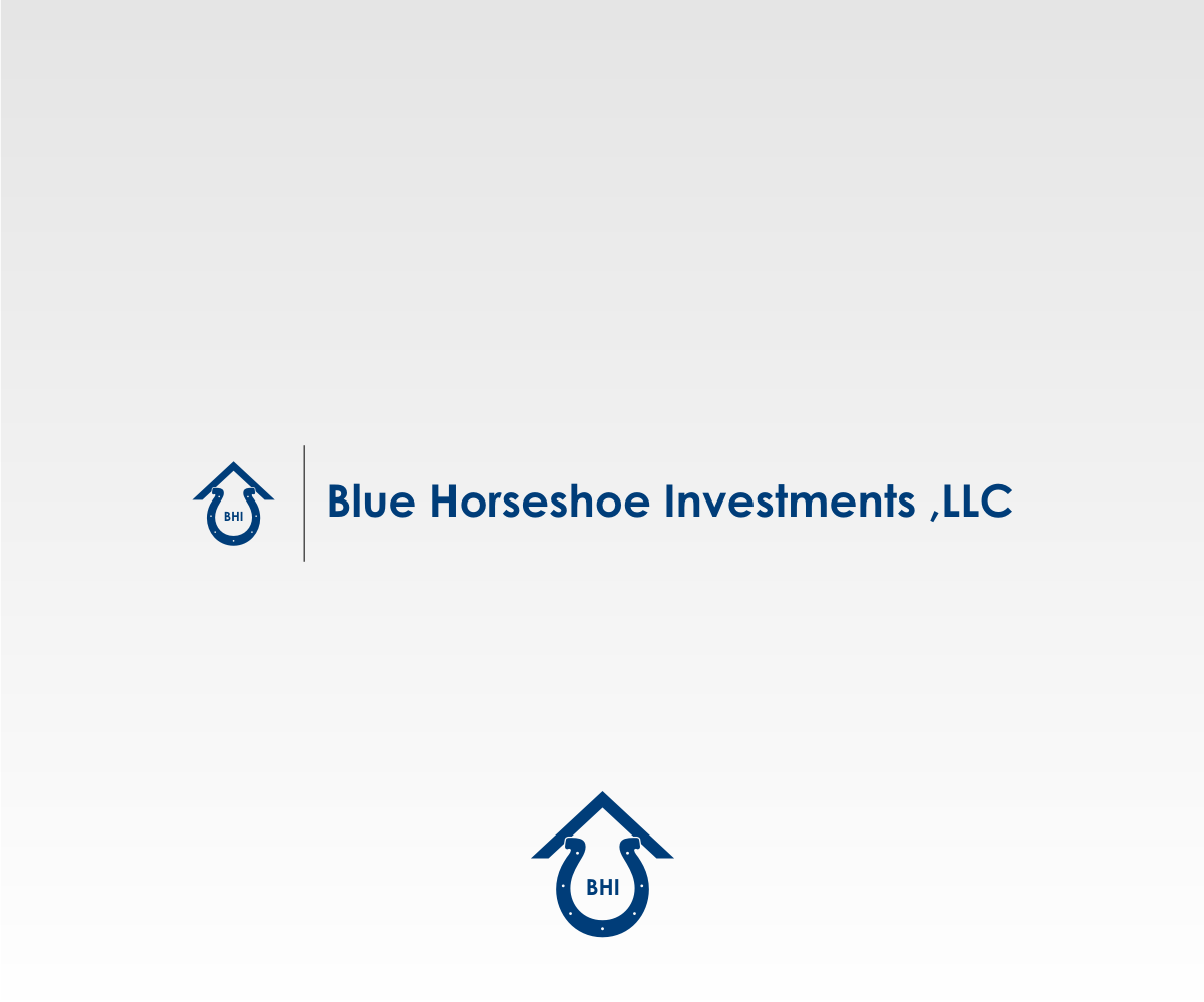 Design de Logo par shine4577 pour Blue Horseshoe Investments, LLC  | Design #8423174