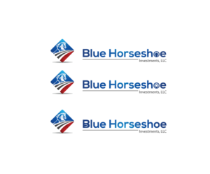 Diseño de Logo por Khan01 para Blue Horseshoe Investments, LLC  | Diseño #8411881