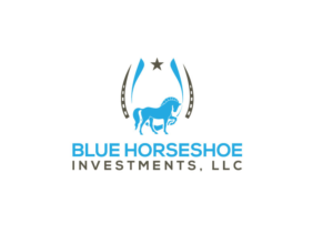 Diseño de Logo por DESIGN Services JK para Blue Horseshoe Investments, LLC  | Diseño: #8388842